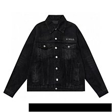 百搭款水洗刷破寬鬆版型設計牛仔外套 牛仔夾克 男生牛仔外套 (MCRB1080)【FIZZE】 歷史價格詳細信息