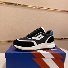 Bally 男款 Henri 皮革紅白織帶電腦公事包 黑色 歷史價格詳細信息