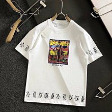 GIVENCHY T恤 上 衣 男女同款，引領時尚短袖T恤，純棉貼膚舒適，耐看又好穿，簡約可愛logo設計，工藝一絲不苟，必備單品 歷史價格詳細信息