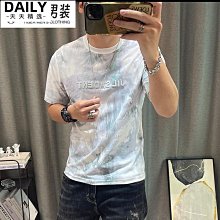 短袖T恤男士夏季薄款 新款青少純棉重磅寬鬆半袖體恤個性男裝男性服飾休閒服裝-正正男裝 歷史價格詳細信息