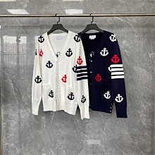 熱銷#ThomBrowne夏季龍蝦印花短袖t恤男女同款全棉寬松百搭圓領半 歷史價格詳細信息