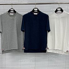 代購 熱銷#ThomBrowne龍蝦提花圓領毛衣男女同款四道杠休閑套頭羊毛針 歷史價格詳細信息