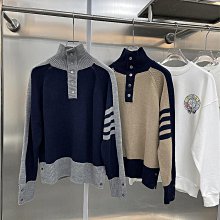 代購 熱銷#ThomBrowne純色休閑沙灘褲男女同款尼龍速干防風面料直筒五 歷史價格詳細信息