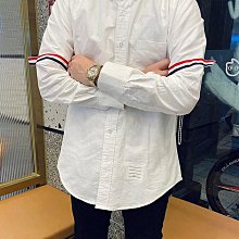 代購 熱銷#ThomBrowne經典紅白藍口袋Polo衫男士商務休閑珠地棉短袖t恤 歷史價格詳細信息