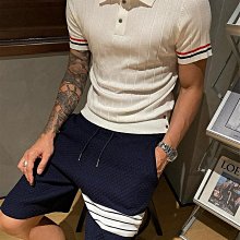 熱銷#ThomBrowne夏季龍蝦印花短袖t恤男女同款全棉寬松百搭圓領半 歷史價格詳細信息