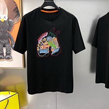 HERMES愛馬仕 短袖休閒百搭夏季新款印花圓領上衣男士寬鬆T恤半袖精品代購 價格比較,價格查詢,歷史價格詳細信息