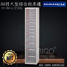 ◎分層好整理◎ SY-B4-L-236G B4落地型效率櫃 文件櫃 資料櫃 整理盒 抽屜收納櫃【大富】 歷史價格詳細信息