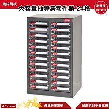 SHUTER樹德 A6-224P 零件分類櫃 大容量抽專業零件櫃 整理櫃 收納櫃 零物件分類 工作櫃 分類櫃  24格抽屜 價格比較,價格查詢,歷史價格詳細信息