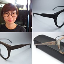 信義計劃 眼鏡 渡邊徹 日本 手工 木紋 威靈頓框 上木紋下金屬框 超越 Viktor Gold & Rolf 木調浪漫 歷史價格詳細信息