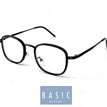 ￼【本閣】BAS!C 1025 日式造型光學眼鏡黑色/金色金屬大方框 999.9平替版 木村拓哉教頭2配戴款 歷史價格詳細信息