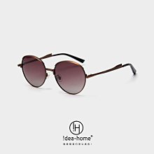 新款偏光個性半框男墨景帥氣高級感太陽眼景女圓長臉時尚大框拍照 歷史價格詳細信息