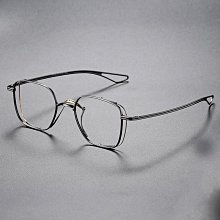 日系純鈦大臉方框男潮大框近視眼鏡架金子9999同款商務純鈦眼鏡架 歷史價格詳細信息