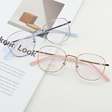 新款網紅復古眼鏡批發雙色真空電鍍小框多邊形眼鏡框素顏風男女款 歷史價格詳細信息