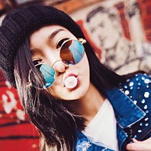 反光太陽眼鏡 水銀復古箭頭造型款墨鏡 抗UV多彩霓紅漸層 遮陽必備 ☆匠子工坊☆【G0058】 歷史價格詳細信息