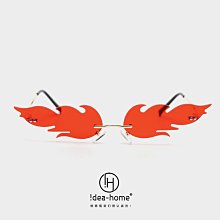 77005歐美網紅搞怪太陽鏡女ins個性樹葉形派對舞會彩色時尚墨鏡男 歷史價格詳細信息