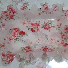 ~愛戀玫瑰園~紫色繡球花長方型小托盤 新品到...... 歷史價格詳細信息