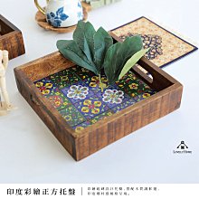 印度????????磁磚托盤原木芒果木異國風復古【更美歐洲傢飾精品Amazing House】台南 歷史價格詳細信息