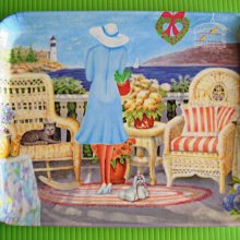 托盤彩繪實木盤復古茶盤果盤做舊貢盤盤干果盤桌收納盤托盤 現貨 歷史價格詳細信息