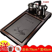 小型茶盤家用瀝水托盤茶具茶臺一人用簡易竹制圓形蓄水~特價~特價 歷史價格詳細信息