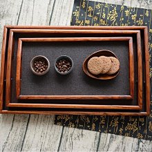 日式茶盤 古樸質感 竹製簡約精緻衚桃色託盤收納長方形木質託盤儲物古玩首飾 WHYQ-滿599免運 歷史價格詳細信息