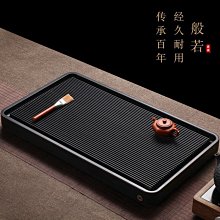 新款家用茶盤瀝盛水托盤圓長方形功夫胡桃色茶臺具楠竹~特價~特價 歷史價格詳細信息