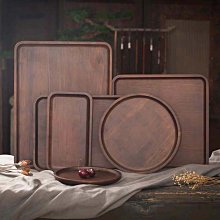 茶盤家用功夫茶具托盤客廳創意茶水盤圓盤實木茶托長方~特價~特價 價格比較,價格查詢,歷史價格詳細信息