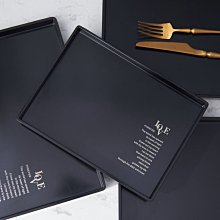 杯盤長方形托盤塑料方盤家用杯子客廳水杯盤托茶盤北歐~特價~特價 歷史價格詳細信息