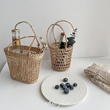 藤編籃子編織擺拍道具面包托盤手工雙耳小吃盤竹編圓形收納果盤*爆款 歷史價格詳細信息