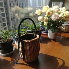 收納筐菜籃子手編筐藤編柳編購物籃大小號籃  結實耐用水果手提籃*爆款 歷史價格詳細信息