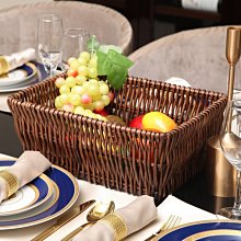 柳編水果籃藤編送禮品手提舞蹈花店節日紅色中秋超市雞蛋收納筐子*爆款 歷史價格詳細信息
