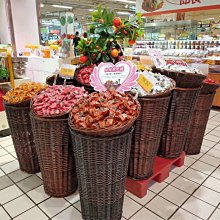 竹子編織水果籮筐雜物雜物竹簍石頭雜物竹筐垃圾簍竹編制品籮篼*爆款 歷史價格詳細信息