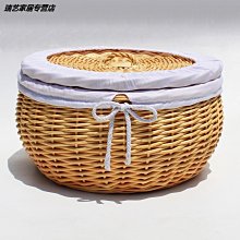 藤編柳編購物籃小手提籃野餐籃收納筐編織收納籃拍照攝影水果籃子*爆款 歷史價格詳細信息