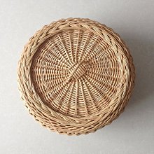 饅頭筐藤編收納筐柳編水果籃竹編饃筐淳佳家居蔬菜干果編織筐*爆款 歷史價格詳細信息