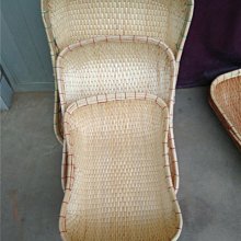 柳編笸籮饅頭筐現撈簸箕籮筐藤編收納筐簸籮餅饃鹵菜長方形柳條筐*爆款 歷史價格詳細信息
