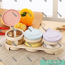 〖木村家居〗廚房用品 玻璃調味罐套裝 歐式環保調味瓶三件套 歷史價格詳細信息