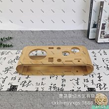 杯架置物架實木質展示桌面家用晾茶水杯廚房創意 歷史價格詳細信息