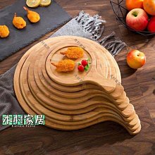 〖木村家居〗木質櫸木披薩西餐托盤圓形牛排壽司托盤披薩板牛排砧板支持定制 歷史價格詳細信息