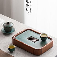 現貨 日式茶具實木制茶盤托盤家用水杯盤長方形木盤酒店餐廳托盤燒烤盤 歷史價格詳細信息