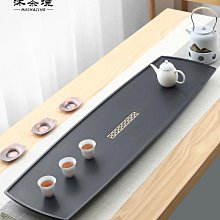 現貨 茶盤家用現代小型瀝儲水式茶臺功夫茶具陶瓷茶海簡約干泡臺托盤 歷史價格詳細信息