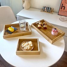 〖木村家居〗長方形竹木茶盤 竹制酒店專用手提餐盤托盤 創意實木茶具茶盤 歷史價格詳細信息