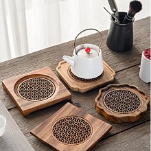 現貨功夫茶具茶杯墊6片裝 琺瑯彩杯托墊防滑隔熱杯墊子家用禪意茶托墊-麵包店長簡約 歷史價格詳細信息