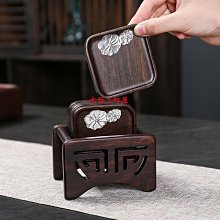 大阪三町屋茶道六君子套裝 茶墊功夫茶具杯墊茶臺配件實木家用日式泡茶用具 歷史價格詳細信息