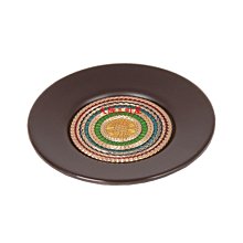 大阪三町屋木笙玩物黑胡桃木實木杯墊定制logo圓形茶杯托隔熱墊茶道零配壺墊 歷史價格詳細信息