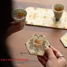 大阪三町屋六角隔熱墊高級感餐桌墊 西餐吃飯餐墊砂鍋防滑防燙墊耐高溫杯墊 歷史價格詳細信息