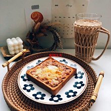 【免運】日式真藤餐椅天然藤編靠背椅子復古設計師休閒椅民宿茶舍單人藤椅 歷史價格詳細信息