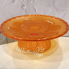 「周邊」超美輕透橙 供奉盤 果盤 ｜七寸 八寸-滿599免運 價格比較,價格查詢,歷史價格詳細信息