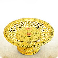 #供盤 #供佛水果盤 #供品盤 *泰國特色鎏金合金果盤高腳供盤工藝佛堂供佛盤水果盤曼紮盤-滿599免運 歷史價格詳細信息