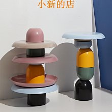 北歐風格幾何設計書架鐵藝展示置物架客廳裝飾落地多層儲物簡約*聚百貨特價 歷史價格詳細信息