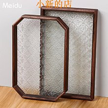 木質托盤餐盤 長方形胡桃木盤托盤北歐風家用下午點心收納盤 歷史價格詳細信息