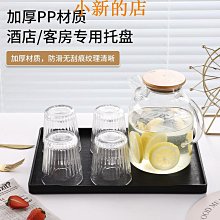 托盤北歐托盤長方形水杯大號托盤塑料餐廳店專用上菜端菜托盤商用 現貨 歷史價格詳細信息